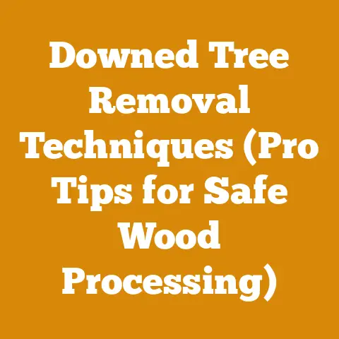 Downed Tree Removal Techniques (Pro Tips for Safe Wood Processing)