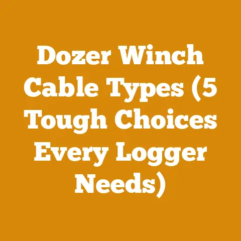 Dozer Winch Cable Types (5 Tough Choices Every Logger Needs)
