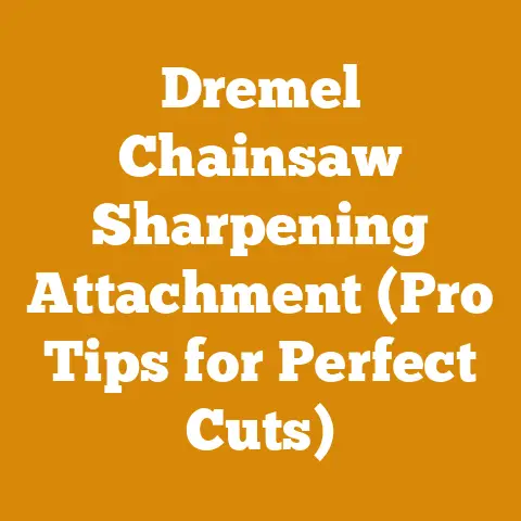 Dremel Chainsaw Sharpening Attachment (Pro Tips for Perfect Cuts)