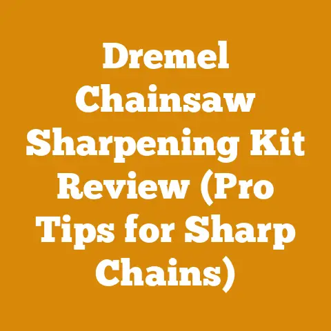 Dremel Chainsaw Sharpening Kit Review (Pro Tips for Sharp Chains)