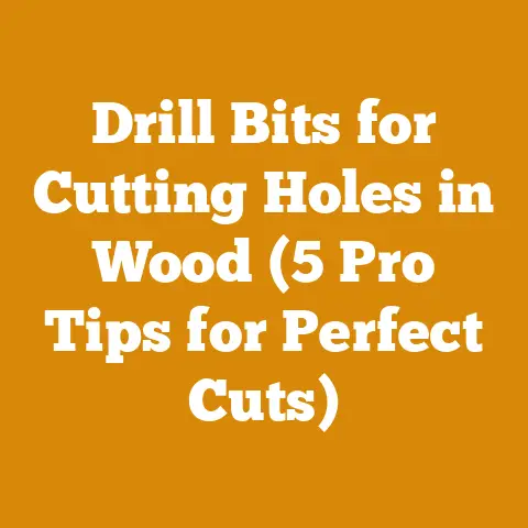 Drill Bits for Cutting Holes in Wood (5 Pro Tips for Perfect Cuts)