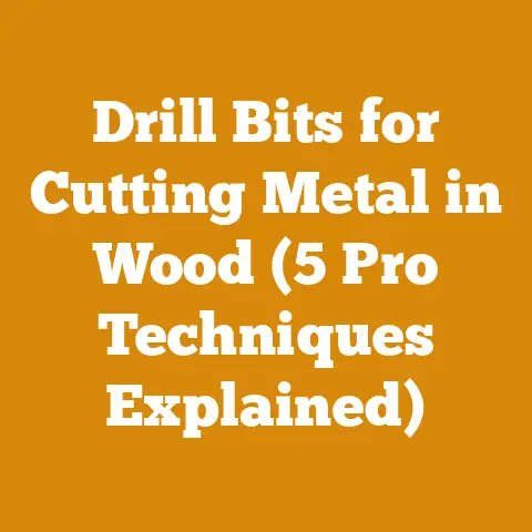 Drill Bits for Cutting Metal in Wood (5 Pro Techniques Explained)