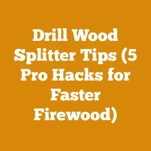 Drill Wood Splitter Tips (5 Pro Hacks for Faster Firewood)