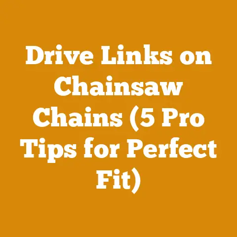 Drive Links on Chainsaw Chains (5 Pro Tips for Perfect Fit)