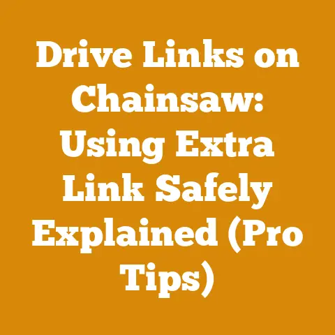 Drive Links on Chainsaw: Using Extra Link Safely Explained (Pro Tips)
