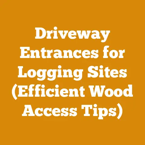 Driveway Entrances for Logging Sites (Efficient Wood Access Tips)