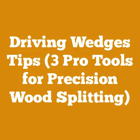 Driving Wedges Tips (3 Pro Tools for Precision Wood Splitting)