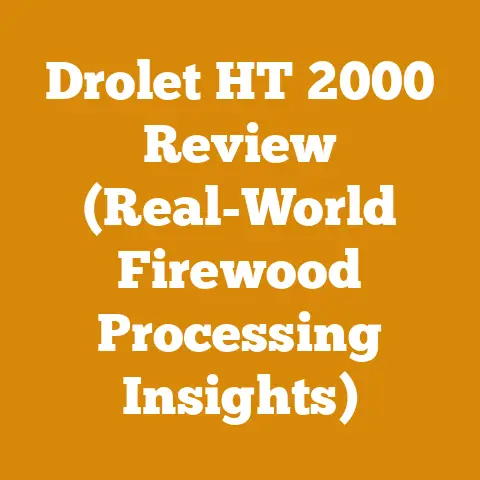 Drolet HT 2000 Review (Real-World Firewood Processing Insights)
