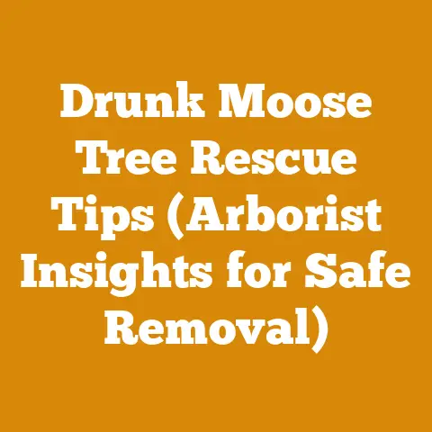 Drunk Moose Tree Rescue Tips (Arborist Insights for Safe Removal)