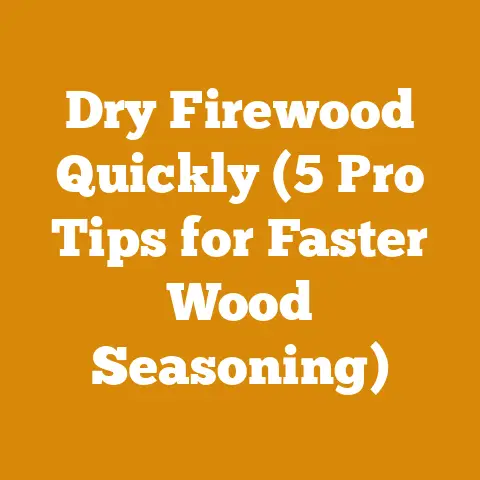 Dry Firewood Quickly (5 Pro Tips for Faster Wood Seasoning)