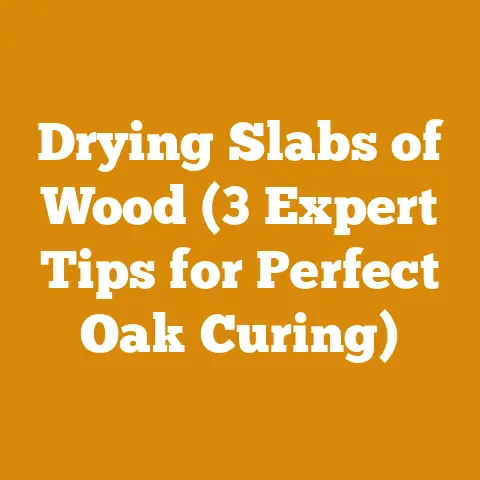 Drying Slabs of Wood (3 Expert Tips for Perfect Oak Curing)