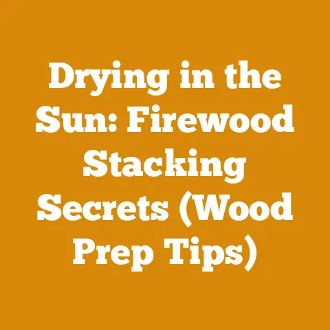 Drying in the Sun: Firewood Stacking Secrets (Wood Prep Tips)