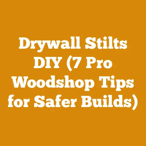 Drywall Stilts DIY (7 Pro Woodshop Tips for Safer Builds)