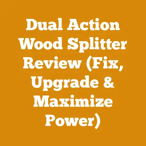 Dual Action Wood Splitter Review (Fix, Upgrade & Maximize Power)