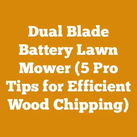 Dual Blade Battery Lawn Mower (5 Pro Tips for Efficient Wood Chipping)