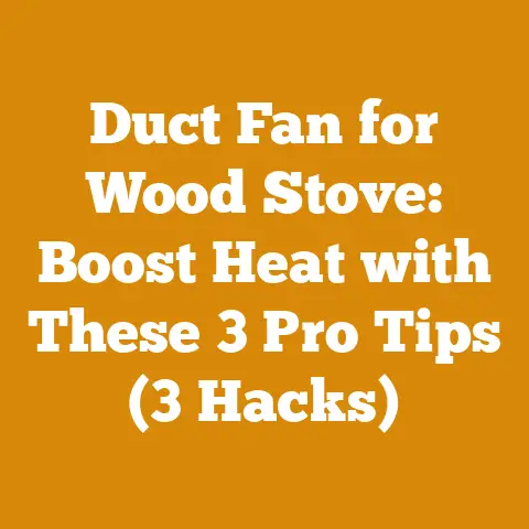 Duct Fan for Wood Stove: Boost Heat with These 3 Pro Tips (3 Hacks)