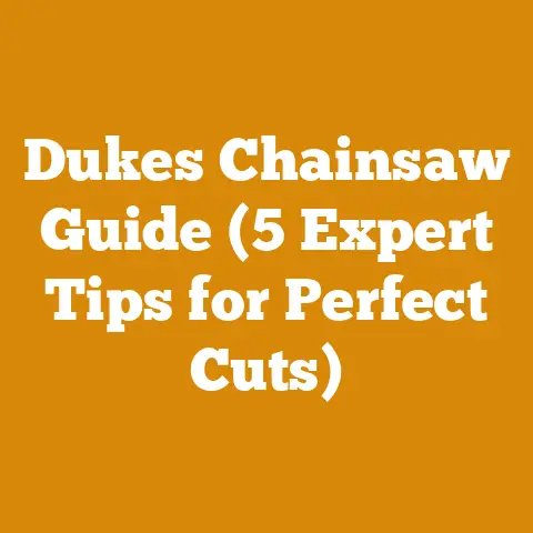 Dukes Chainsaw Guide (5 Expert Tips for Perfect Cuts)