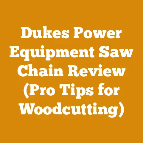 Dukes Power Equipment Saw Chain Review (Pro Tips for Woodcutting)