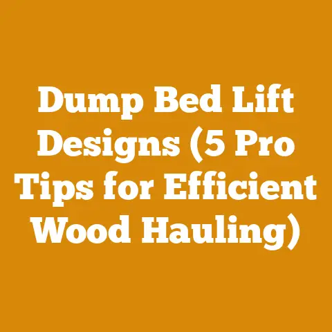 Dump Bed Lift Designs (5 Pro Tips for Efficient Wood Hauling)