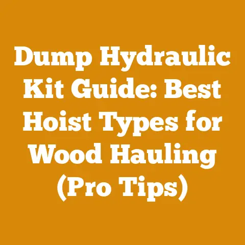 Dump Hydraulic Kit Guide: Best Hoist Types for Wood Hauling (Pro Tips)