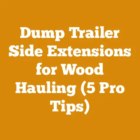 Dump Trailer Side Extensions for Wood Hauling (5 Pro Tips)