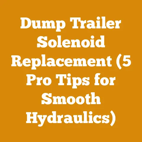 Dump Trailer Solenoid Replacement (5 Pro Tips for Smooth Hydraulics)