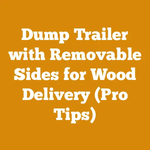 Dump Trailer with Removable Sides for Wood Delivery (Pro Tips)