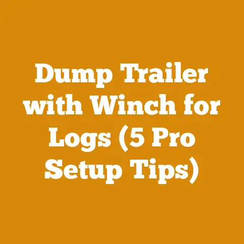Dump Trailer with Winch for Logs (5 Pro Setup Tips)
