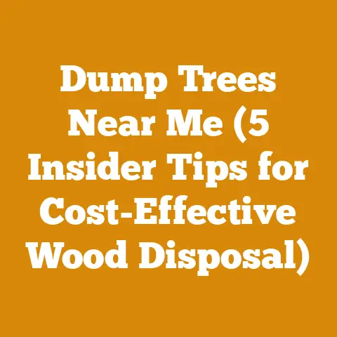 Dump Trees Near Me (5 Insider Tips for Cost-Effective Wood Disposal)
