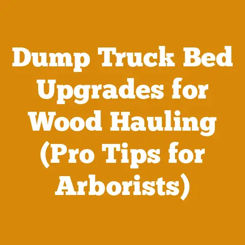 Dump Truck Bed Upgrades for Wood Hauling (Pro Tips for Arborists)