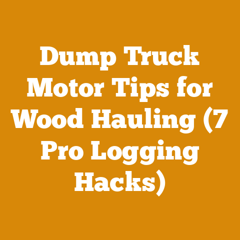 Dump Truck Motor Tips for Wood Hauling (7 Pro Logging Hacks)