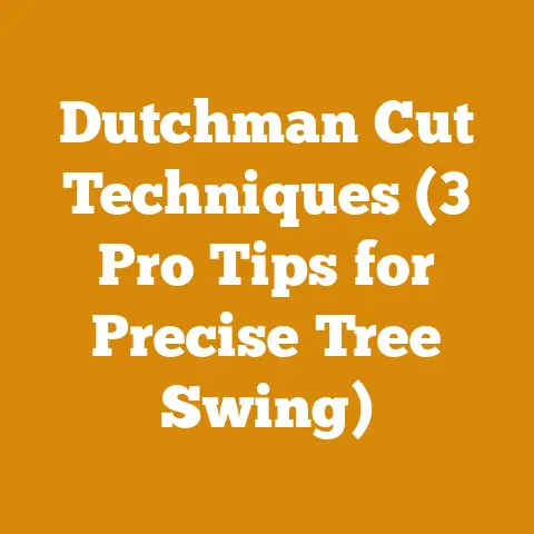 Dutchman Cut Techniques (3 Pro Tips for Precise Tree Swing)
