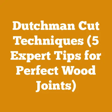 Dutchman Cut Techniques (5 Expert Tips for Perfect Wood Joints)