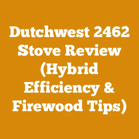 Dutchwest 2462 Stove Review (Hybrid Efficiency & Firewood Tips)