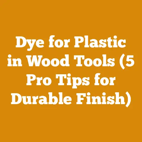 Dye for Plastic in Wood Tools (5 Pro Tips for Durable Finish)