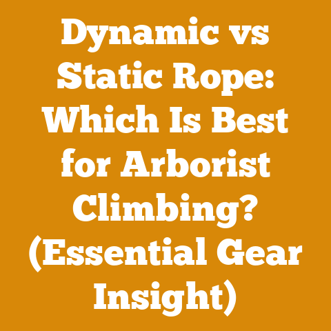 Dynamic vs Static Rope: Which Is Best for Arborist Climbing? (Essential Gear Insight)