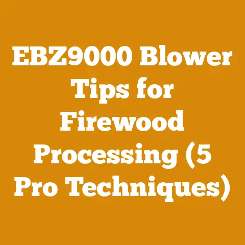 EBZ9000 Blower Tips for Firewood Processing (5 Pro Techniques)