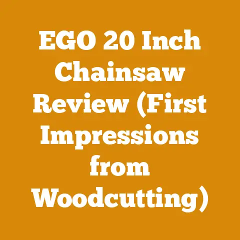 EGO 20 Inch Chainsaw Review (First Impressions from Woodcutting)