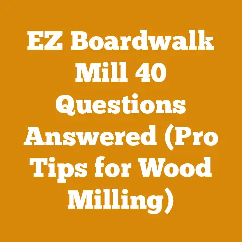 EZ Boardwalk Mill 40 Questions Answered (Pro Tips for Wood Milling)