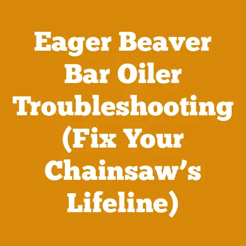 Eager Beaver Bar Oiler Troubleshooting (Fix Your Chainsaw’s Lifeline)