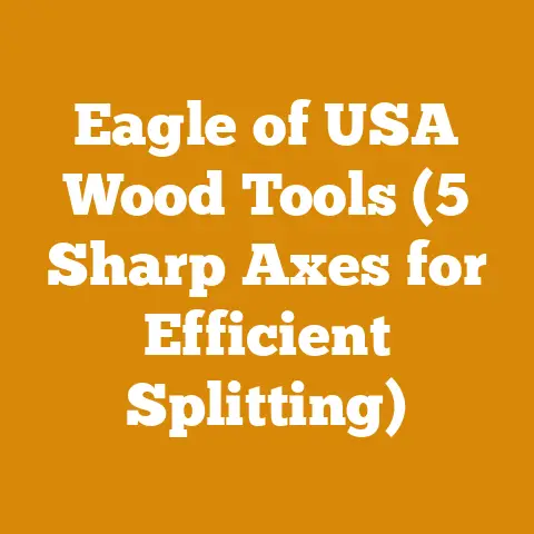 Eagle of USA Wood Tools (5 Sharp Axes for Efficient Splitting)