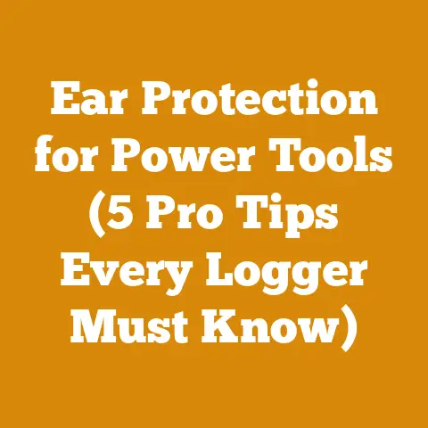 Ear Protection for Power Tools (5 Pro Tips Every Logger Must Know)