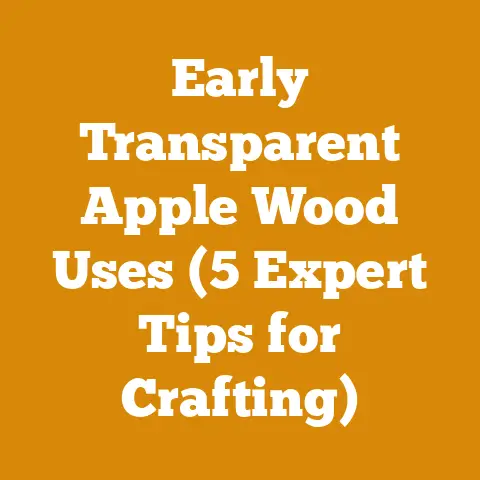 Early Transparent Apple Wood Uses (5 Expert Tips for Crafting)