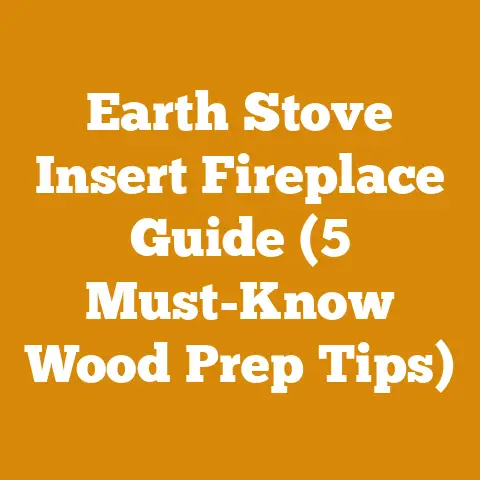 Earth Stove Insert Fireplace Guide (5 Must-Know Wood Prep Tips)