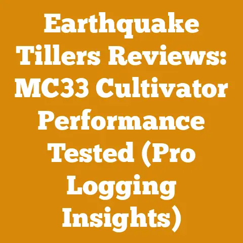 Earthquake Tillers Reviews: MC33 Cultivator Performance Tested (Pro Logging Insights)