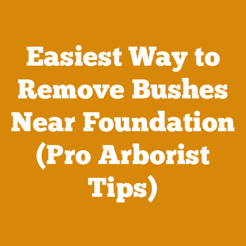 Easiest Way to Remove Bushes Near Foundation (Pro Arborist Tips)