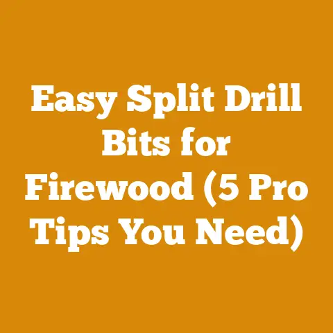 Easy Split Drill Bits for Firewood (5 Pro Tips You Need)