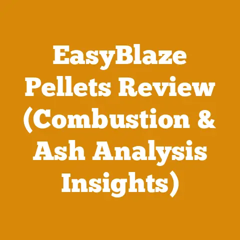 EasyBlaze Pellets Review (Combustion & Ash Analysis Insights)