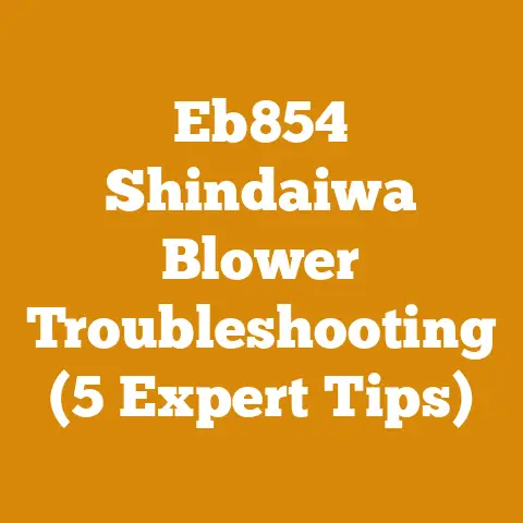 Eb854 Shindaiwa Blower Troubleshooting (5 Expert Tips)