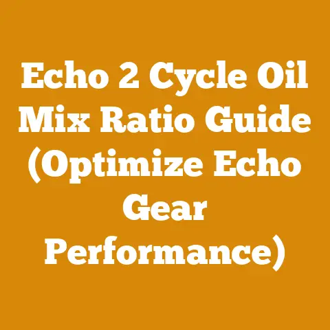 Echo 2 Cycle Oil Mix Ratio Guide (Optimize Echo Gear Performance)